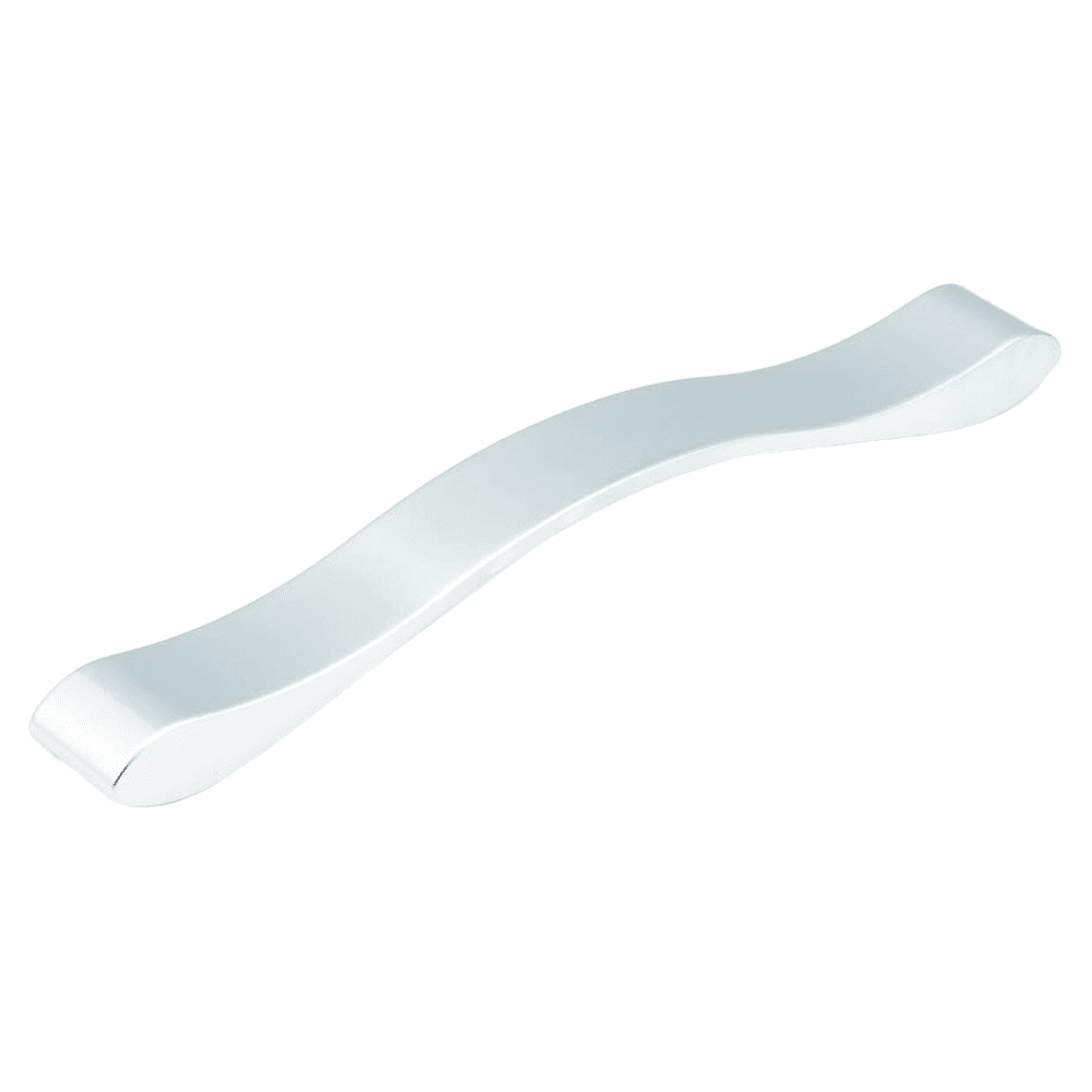 7-9/16" Wave Cabinet Pull, Matte Chrome Main - Image