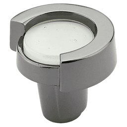 1-1/4" Tallmadge Cabinet Knob, Black Nickel Main - Image