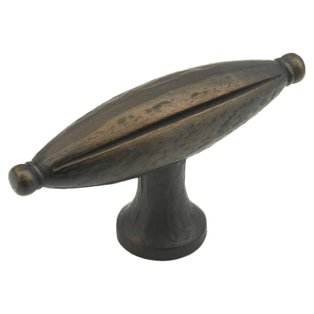 2-7/8" Siena Large Oval Cabinet Knob, Ancient Bronze Main - Image
