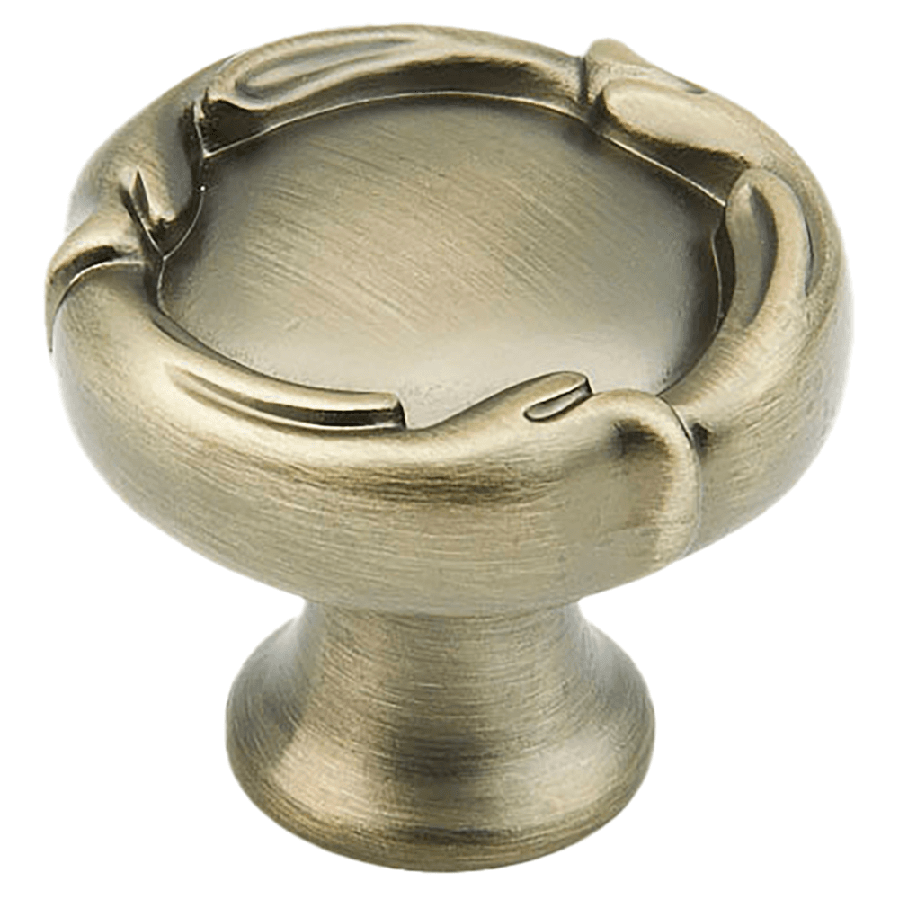 1-5/16" French Farm Round Cabinet Knob, Antique Nickel Main - Image