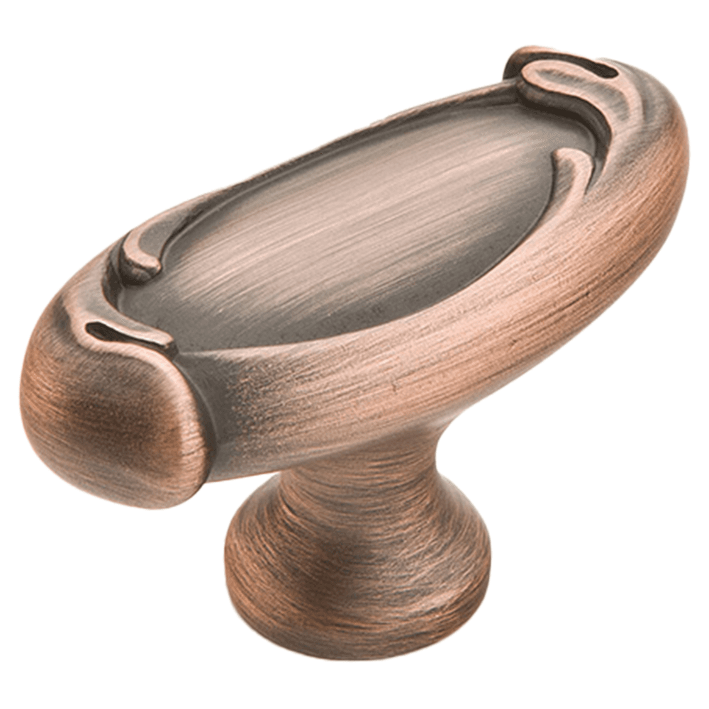 1-7/8" French Farm Oval Cabinet Knob, Empire Bronze Main - Image