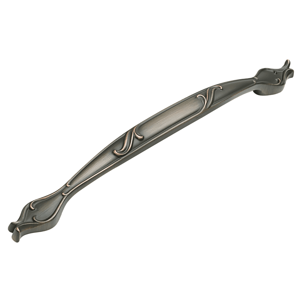 12" French Farm Appliance Pull, Empire Bronze Main - Image