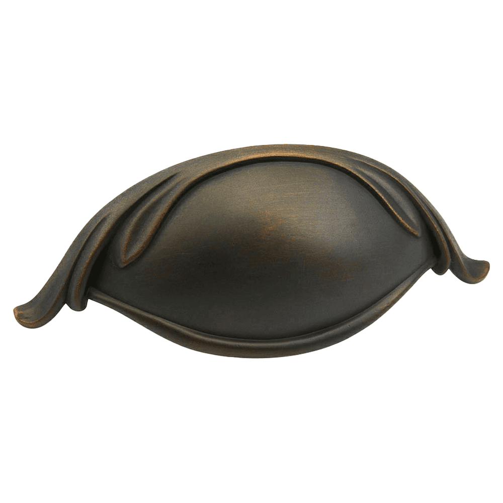 3" French Farm Cup Pull, Ancient Bronze Main - Image