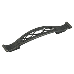 3-3/4" x 5-1/16" Firenza Cabinet Pull, Dark Firenza Bronze Main - Image