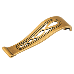 3-3/4" Firenza Cabinet Pull, Light Firenza Bronze Main - Image