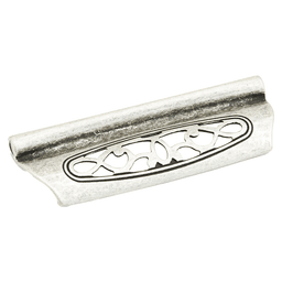 3-3/4" Firenza Cup Pull, Firenza Silver Main - Image