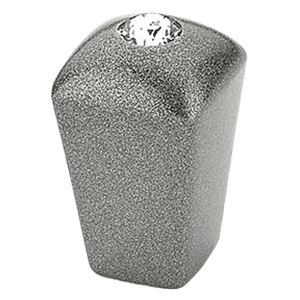 1/2" Skyevale Contemporary Cabinet Knob, Milano Silver Main - Image