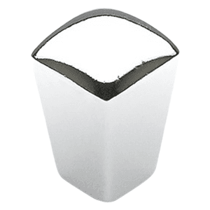 1/2" Skyevale Cabinet Knob, Polished Chrome Main - Image