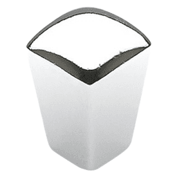 1/2" Skyevale Cabinet Knob, Polished Chrome Main - Image