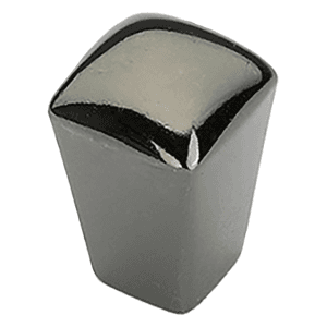 1/2" Skyevale Cabinet Knob, Black Chrome Main - Image