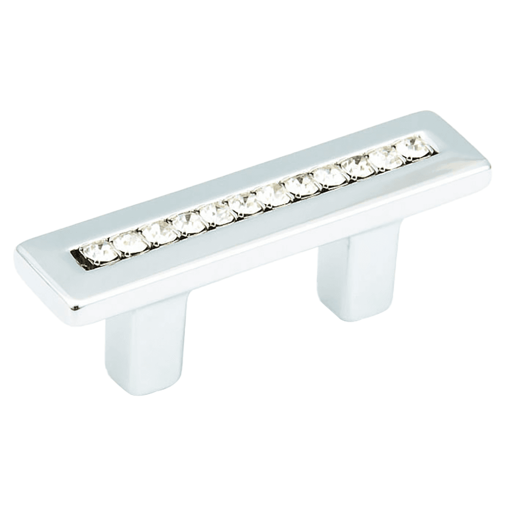 32mm Skyevale Contemporary Cabinet Pull, Polished Chrome Main - Image