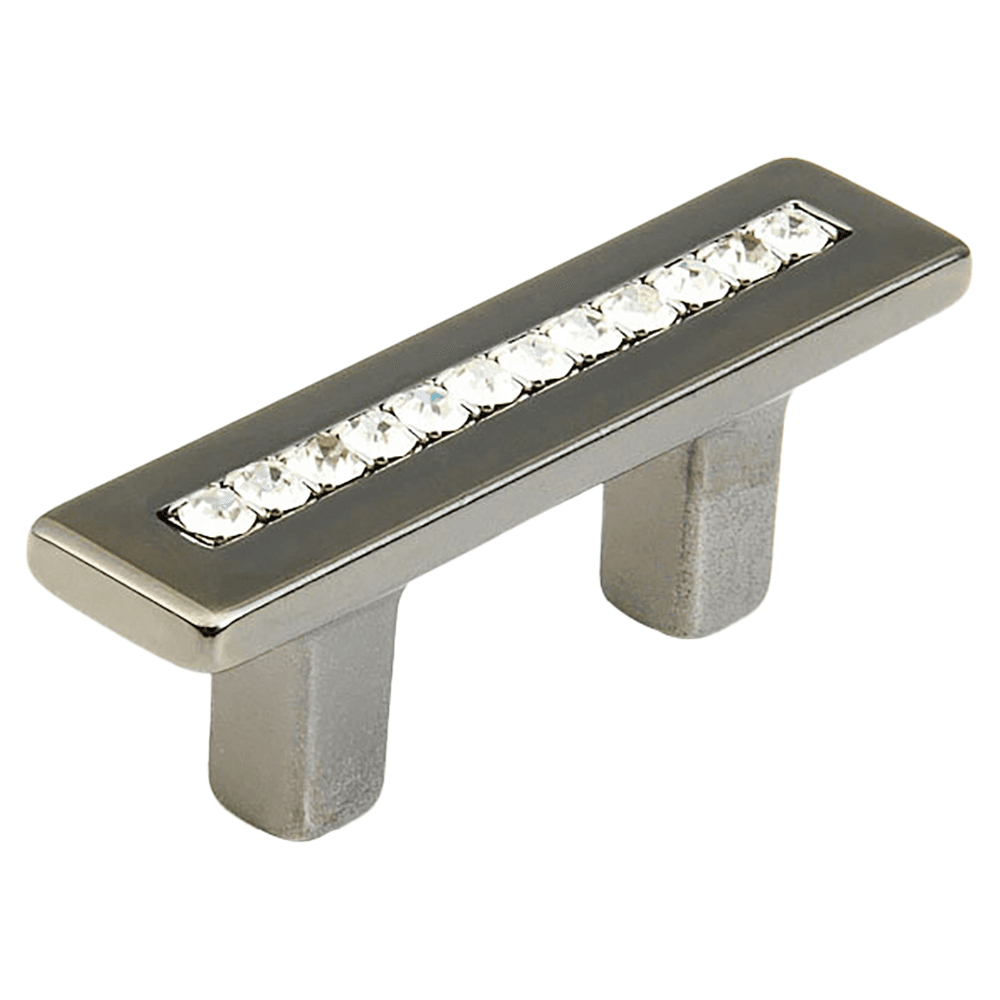 32mm Skyevale Contemporary Cabinet Pull, Black Chrome Main - Image