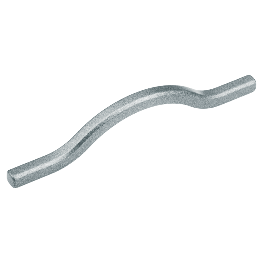 3-3/4" x 5-1/16" Sorrento Contemporary Cabinet Pull, Milano Silver Main - Image
