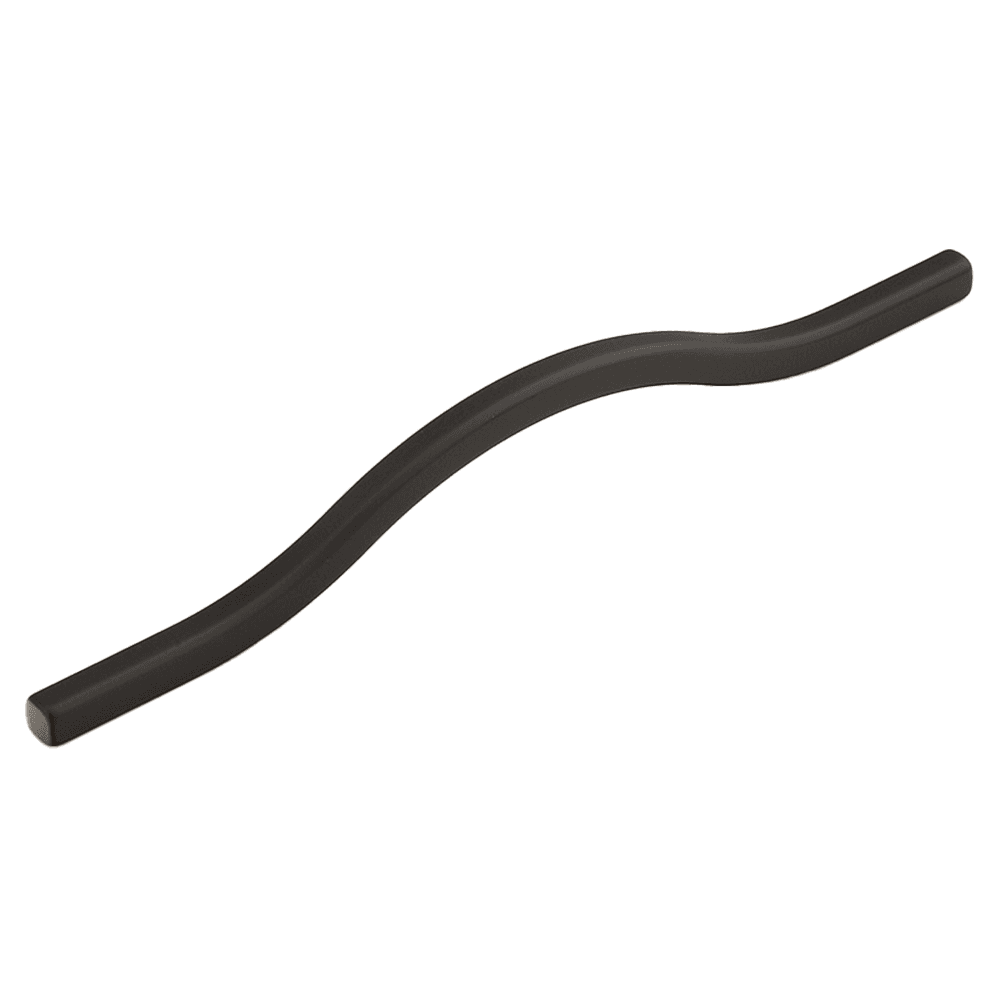 6-5/16" x 7-9/16" Sorrento Contemporary Cabinet Pull, Matte Black Main - Image