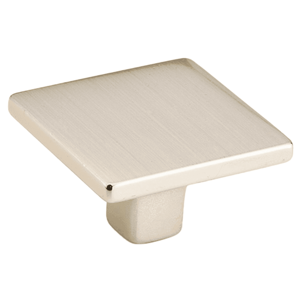 1-3/8" Armadio Square Cabinet Knob, Satin Nickel Main - Image