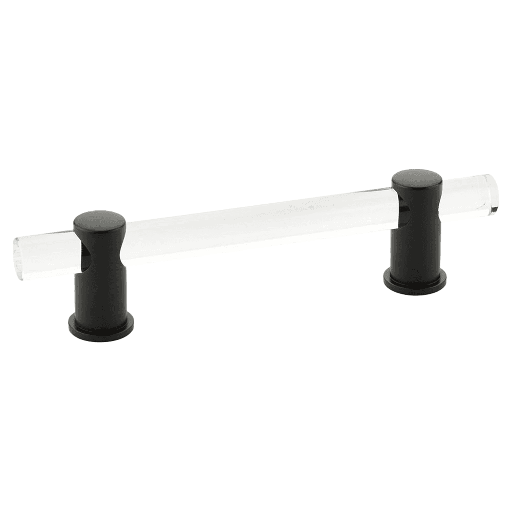 4" Lumiere Cabinet Pull, Matte Black Main - Image