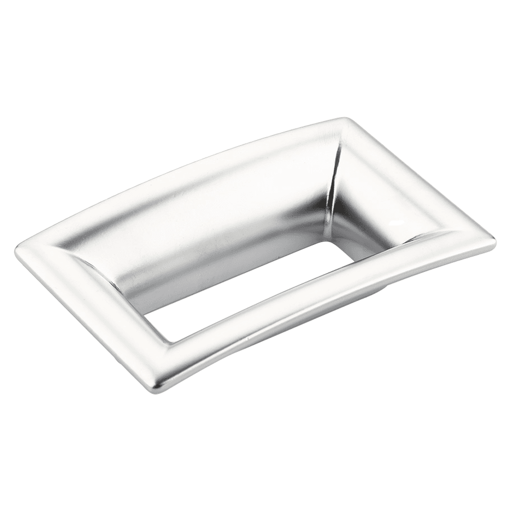 64mm Finestrino Contemporary Cabinet Pull, Matte Chrome Main - Image