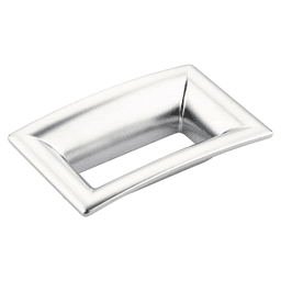 64mm Finestrino Contemporary Cabinet Pull, Matte Chrome Main - Image