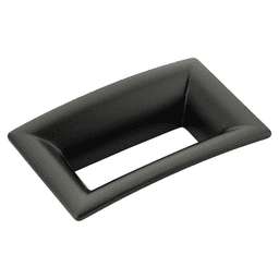 64mm Finestrino Contemporary Cabinet Pull, Matte Black Main - Image