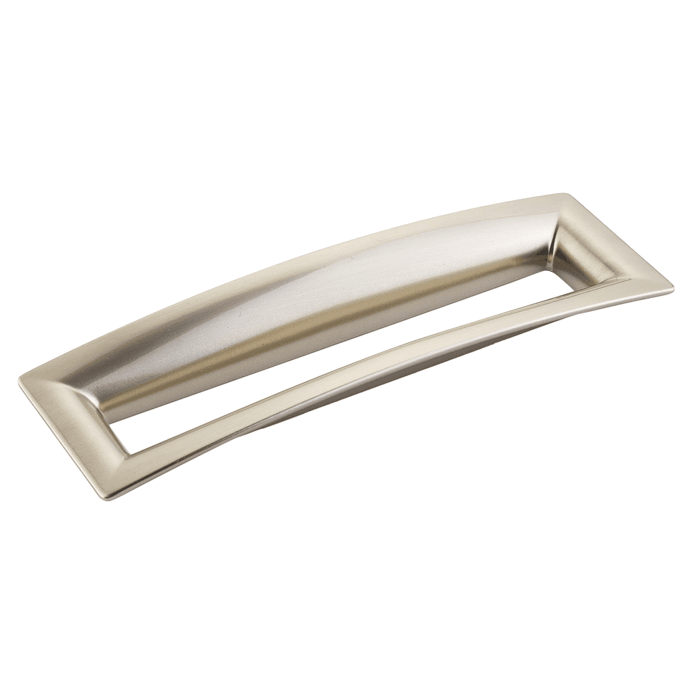 6-5/16" Finestrino Contemporary Cabinet Pull, Satin Nickel Main - Image