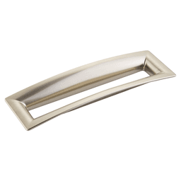 6-5/16" Finestrino Contemporary Cabinet Pull, Satin Nickel Main - Image
