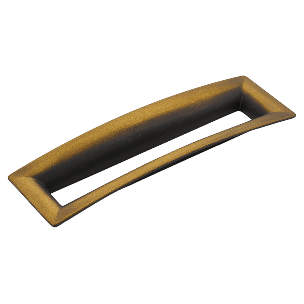 6-5/16" Finestrino Contemporary Cabinet Pull, Burnished Bronze Main - Image