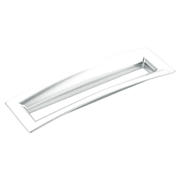 6-5/16" Finestrino Contemporary Cabinet Pull, Matte Chrome Main - Image