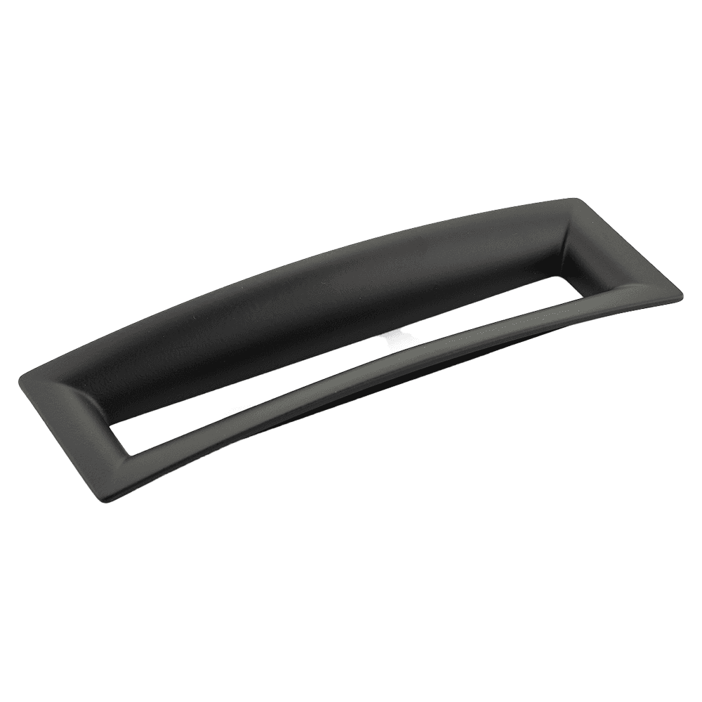6-5/16" Finestrino Contemporary Cabinet Pull, Matte Black Main - Image