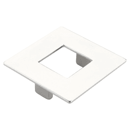 64mm Finestrino Cabinet Pull, Matte Chrome Main - Image