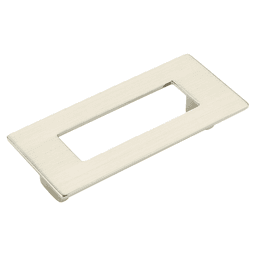 3-3/4" Finestrino Cabinet Pull, Satin Nickel Main - Image