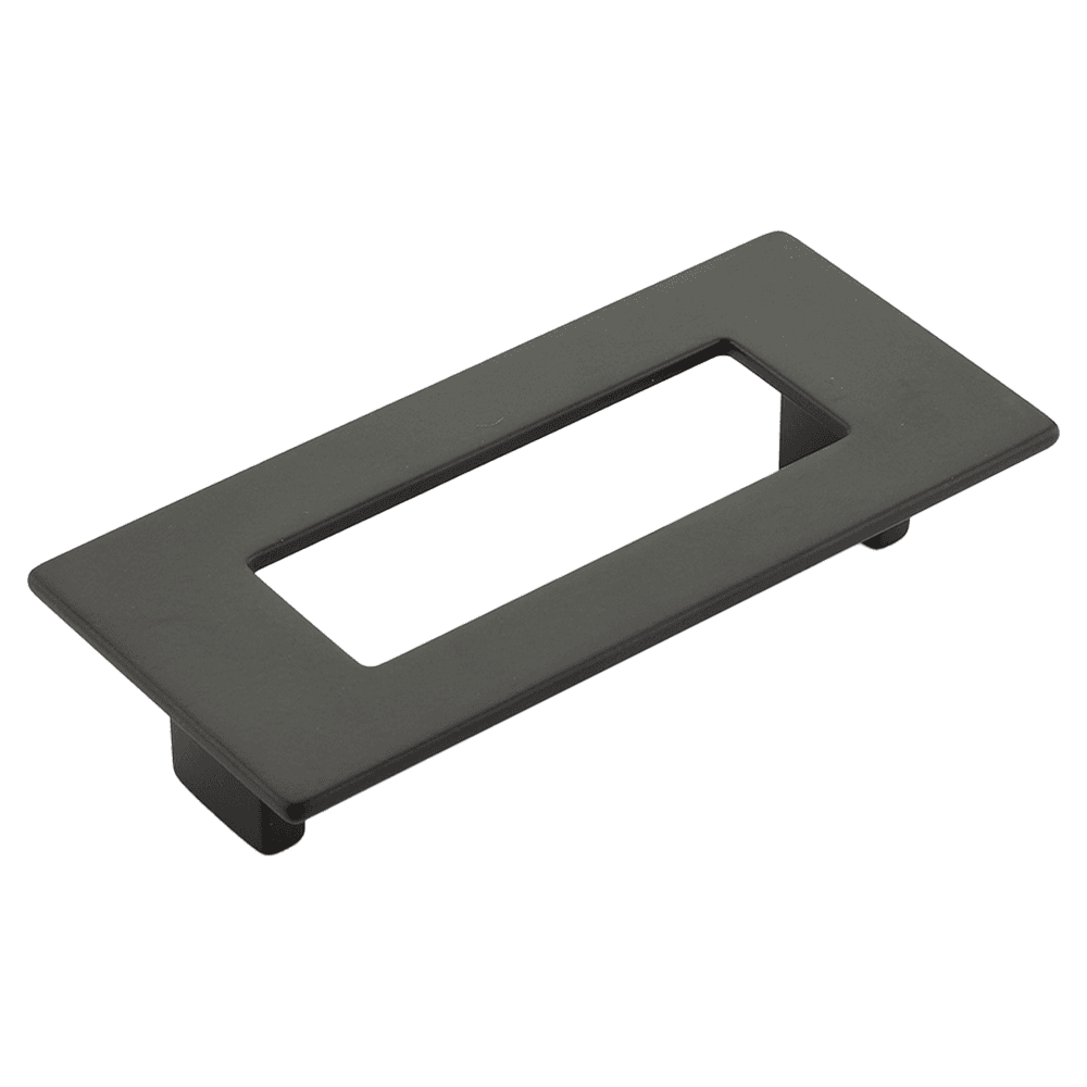 3-3/4" Finestrino Cabinet Pull, Matte Black Main - Image