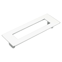 5-1/16" Finestrino Cabinet Pull, Matte Chrome Main - Image