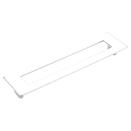 7-9/16" Finestrino Cabinet Pull, Polished Chrome Main - Image
