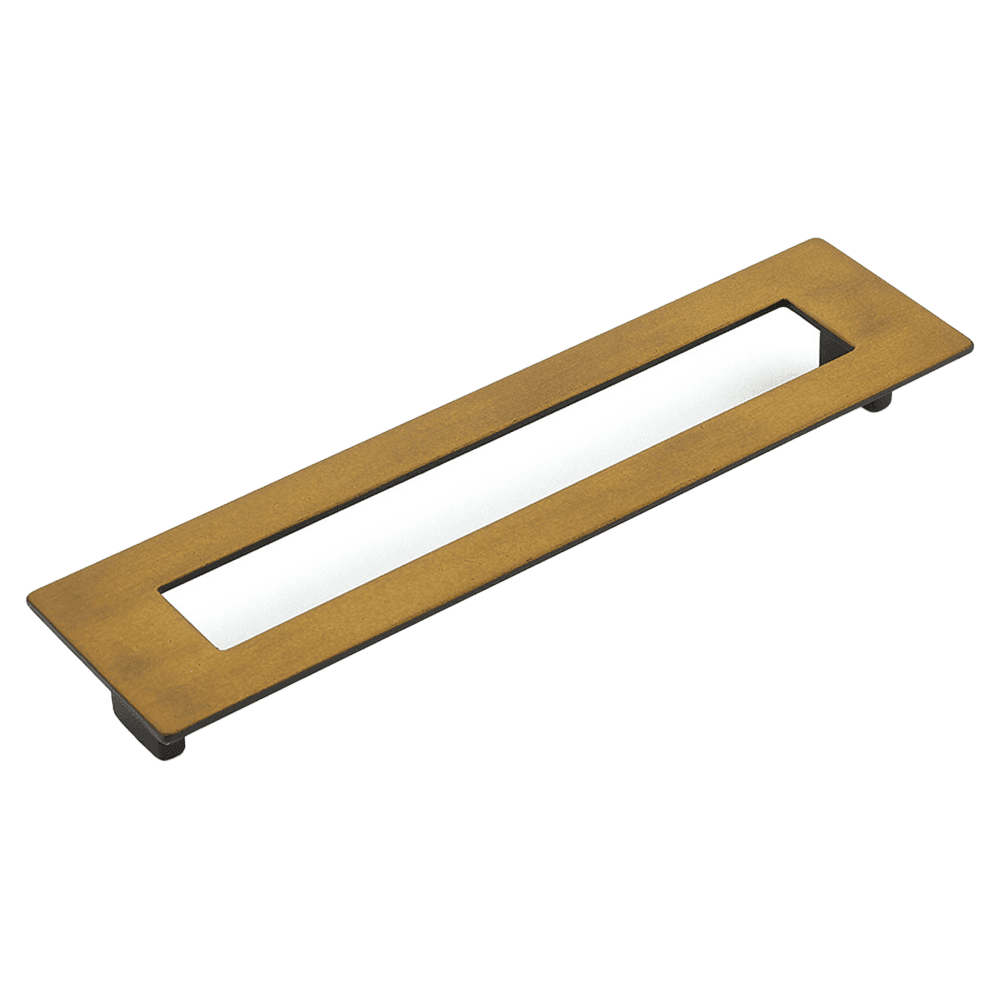 7-9/16" Finestrino Cabinet Pull, Burnished Bronze Main - Image