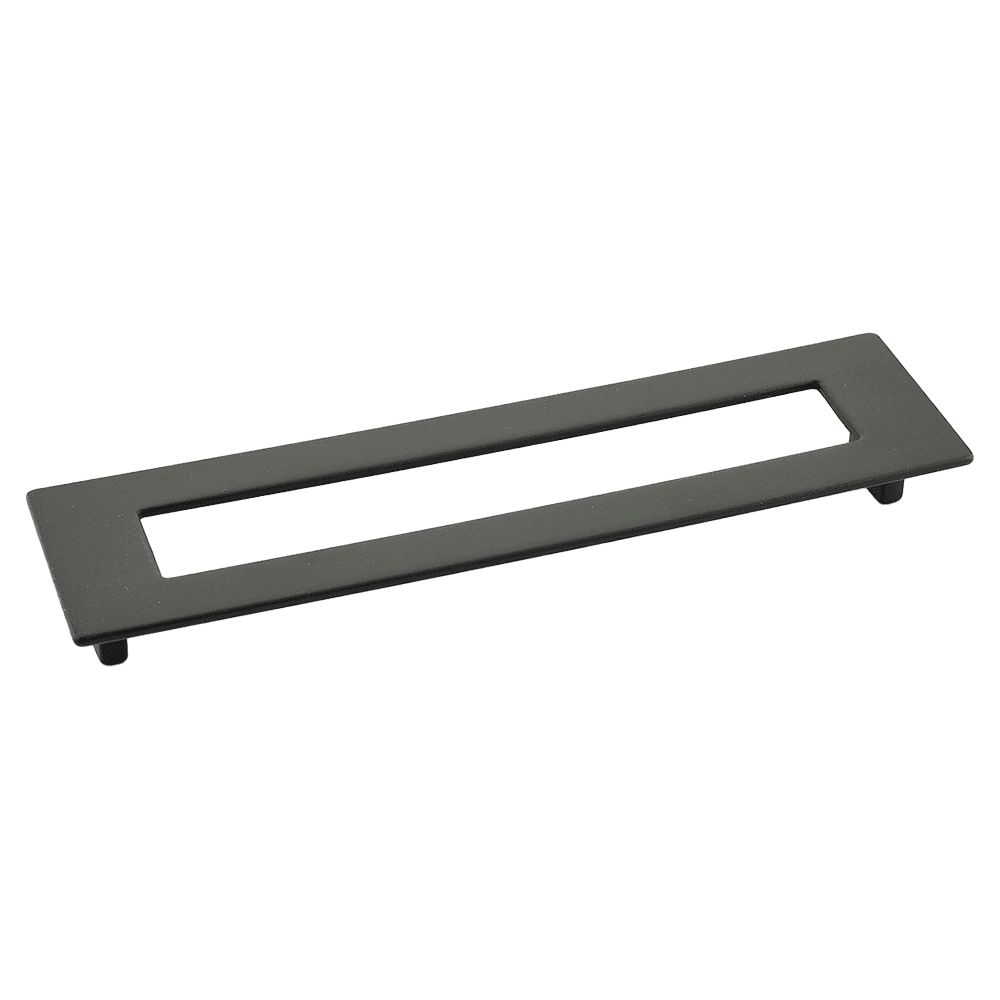 7-9/16" Finestrino Cabinet Pull, Matte Black Main - Image