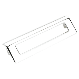 6-5/16" Finestrino Cabinet Pull, Polished Chrome Main - Image