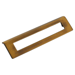 6-5/16" Finestrino Cabinet Pull, Burnished Bronze Main - Image