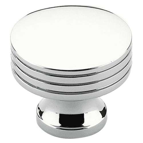 1-1/4" Menlo Park Round Cabinet Knob, Polished Chrome Main - Image