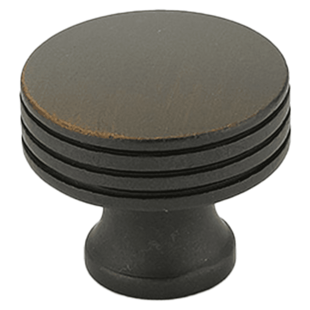 1-1/4" Menlo Park Round Cabinet Knob, Ancient Bronze Main - Image