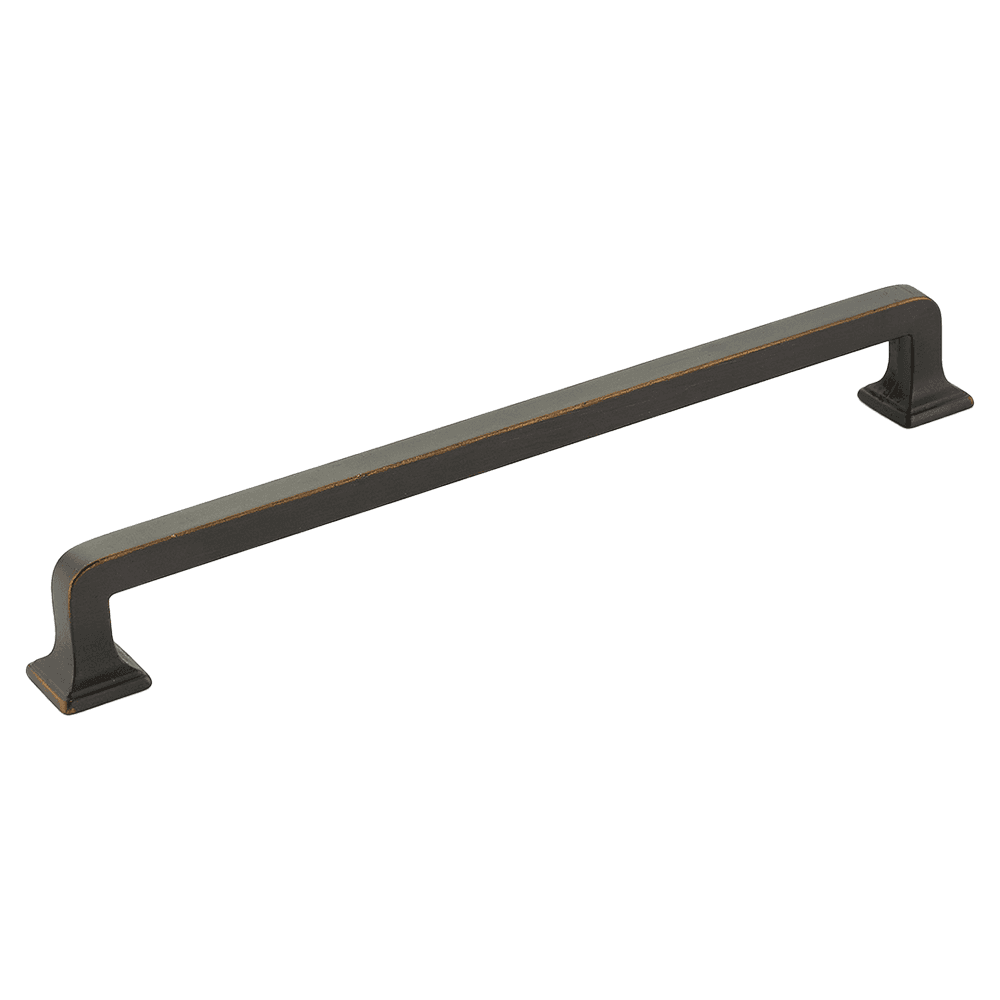 8" Menlo Park Cabinet Pull, Ancient Bronze Main - Image