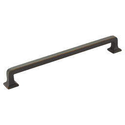 8" Menlo Park Cabinet Pull, Ancient Bronze Main - Image