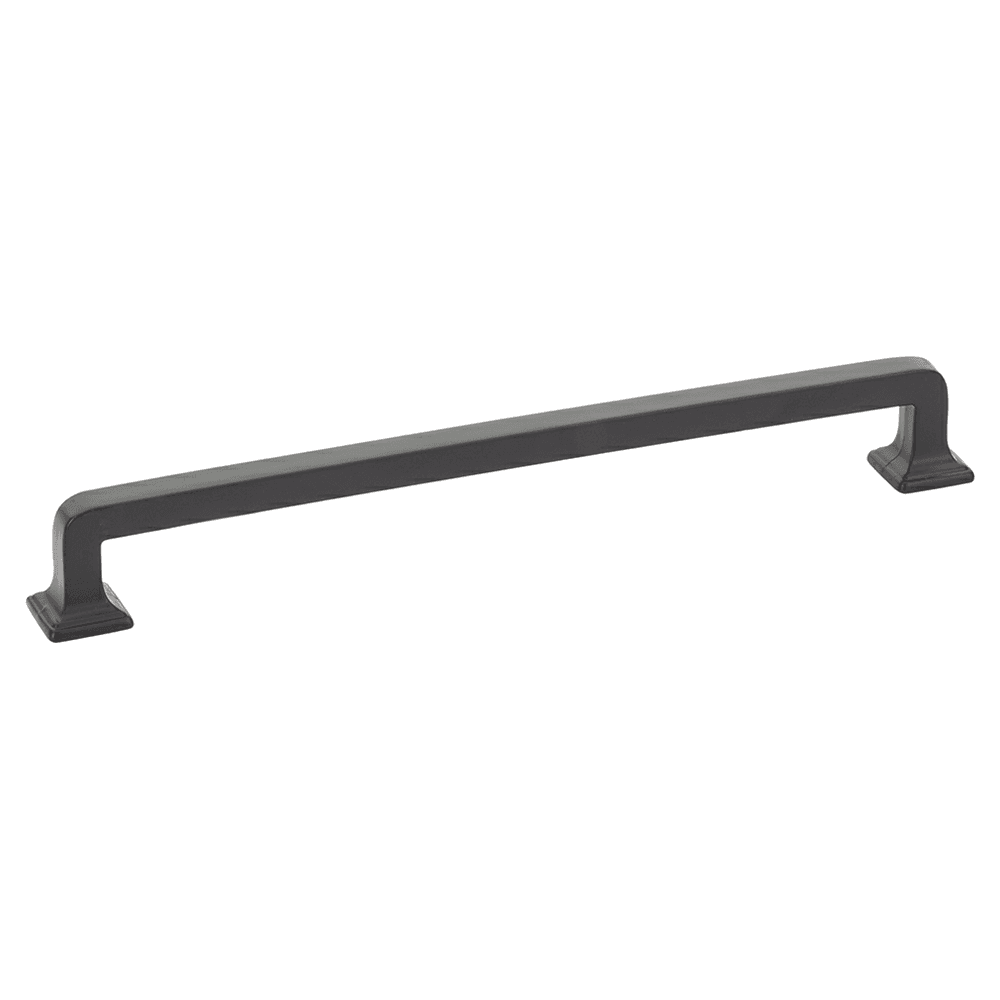 8" Menlo Park Cabinet Pull, Matte Black Main - Image