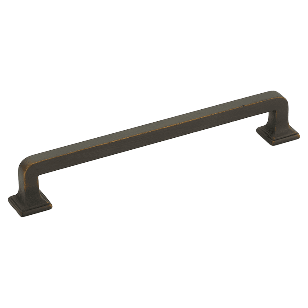 6" Menlo Park Cabinet Pull, Ancient Bronze Main - Image