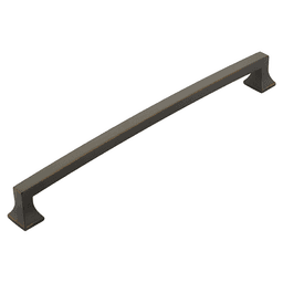 15" Menlo Park Arched Appliance Pull, Ancient Bronze Main - Image