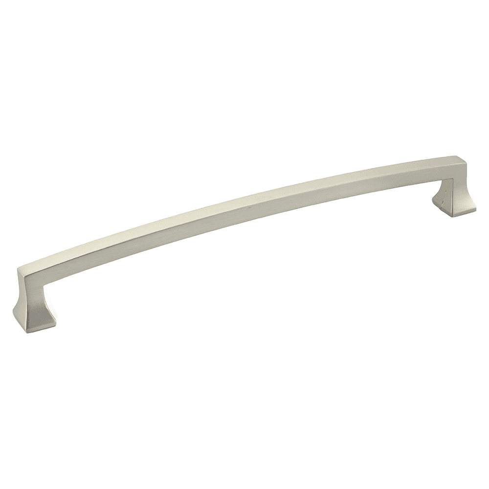8" Menlo Park Arched Cabinet Pull, Satin Nickel Main - Image