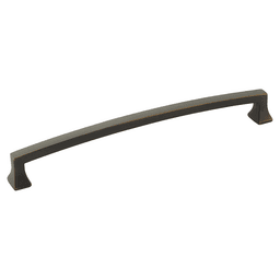 8" Menlo Park Arched Cabinet Pull, Ancient Bronze Main - Image