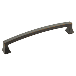 6" Menlo Park Arched Cabinet Pull, Ancient Bronze Main - Image