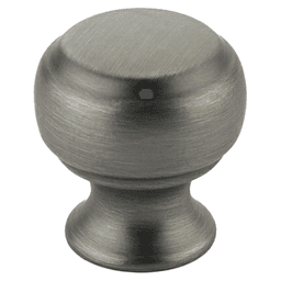 1-1/8" Cabriole Cabinet Knob, Antique Nickel Main - Image