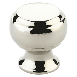 1-1/8" Cabriole Cabinet Knob, Polished Nickel Main - Image