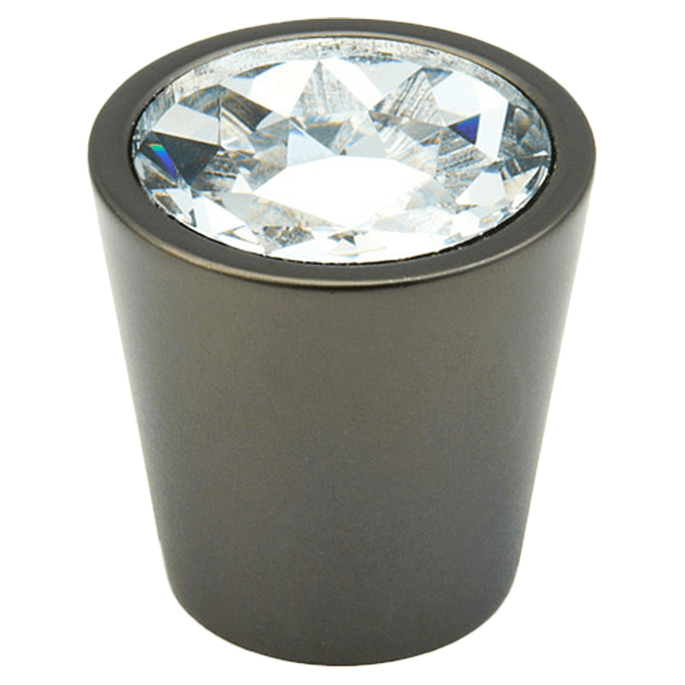 1-1/16" Stargaze Cylinder Clear Cabinet Knob, Bronze Main - Image